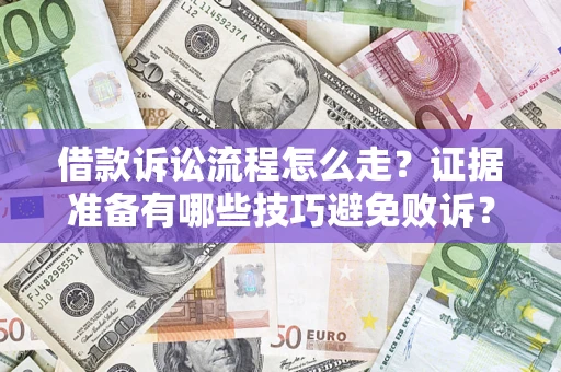 武汉借款诉讼流程怎么走？证据准备有哪些技巧避免败诉？
