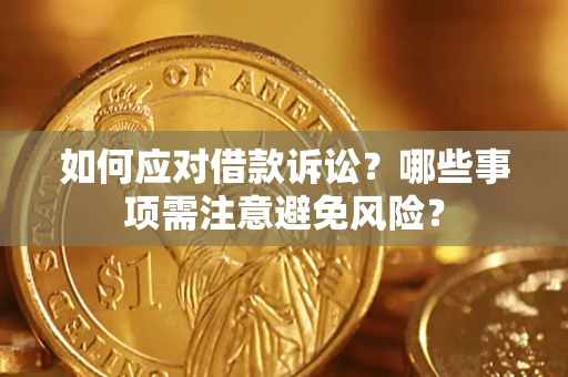 武汉如何应对借款诉讼？哪些事项需注意避免风险？