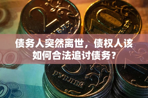武汉债务人突然离世，债权人该如何合法追讨债务？