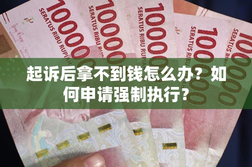 武汉起诉后拿不到钱怎么办？如何申请强制执行？