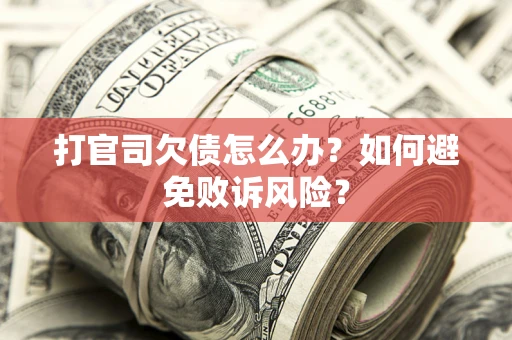 武汉打官司欠债怎么办？如何避免败诉风险？