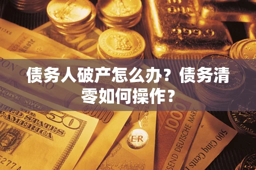 武汉债务人破产怎么办？债务清零如何操作？