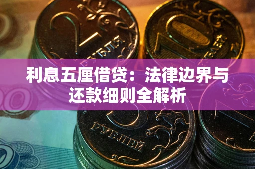 武汉利息五厘借贷：法律边界与还款细则全解析