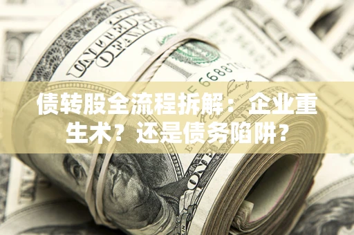 武汉债转股全流程拆解：企业重生术？还是债务陷阱？