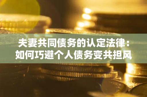 武汉夫妻共同债务的认定法律：如何巧避个人债务变共担风险？