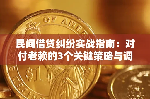 武汉民间借贷纠纷实战指南：对付老赖的3个关键策略与调解盲区解析