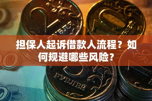武汉担保人起诉借款人流程？如何规避哪些风险？