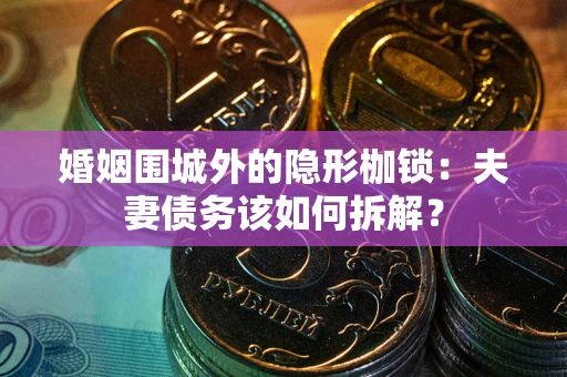 武汉婚姻围城外的隐形枷锁：夫妻债务该如何拆解？