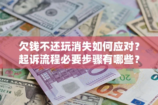 武汉欠钱不还玩消失如何应对？起诉流程必要步骤有哪些？